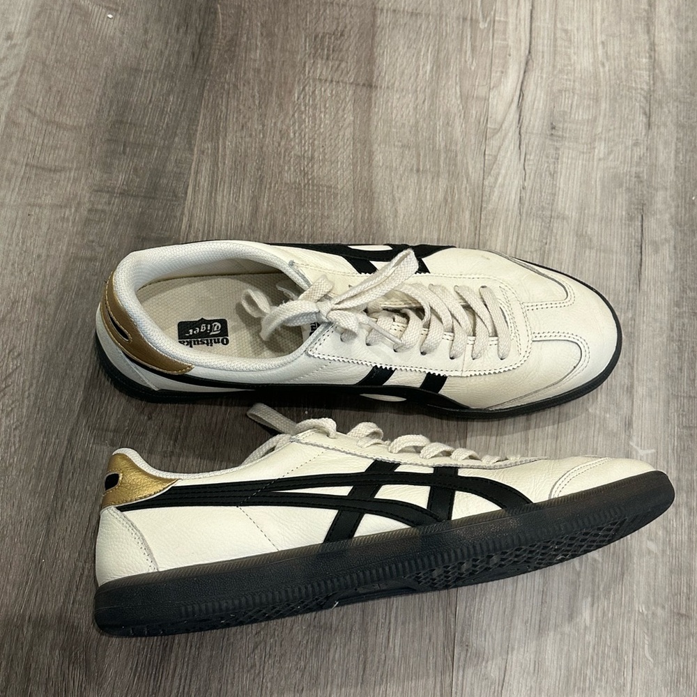 Onitsuka Tiger by Asics Men's White and Black Sneakers